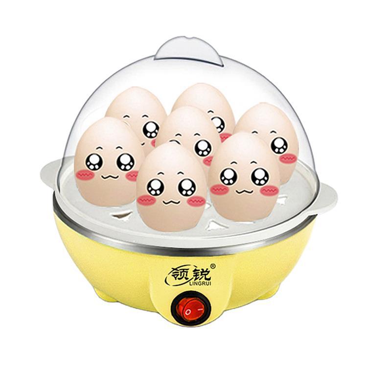 Factory wholesale multi-function egg boiler household stainless steel egg steamer automatic power-off egg steamer small household appliances gifts