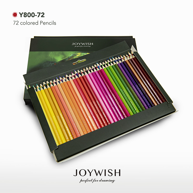 Cross-Border special 72 color pencil set oily color lead art supplies pencil wholesale brush stationery factory