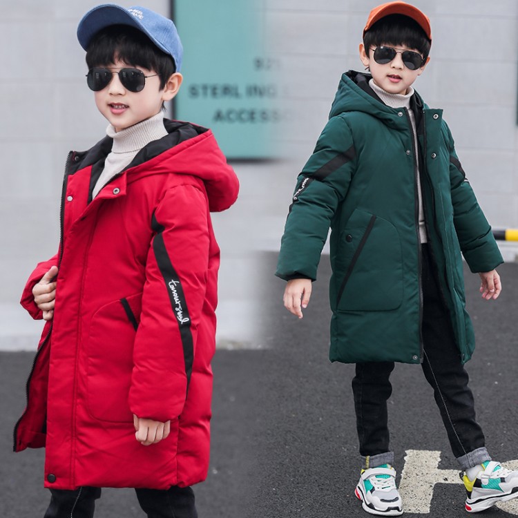 Cross-border coat children's clothing boys winter webbing cotton-padded clothes wholesale winter new children's padded cotton-padded jacket baby coat