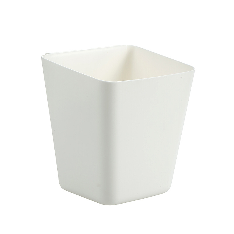 Wall Hanging Storage Box Plastic Storage Basket Household Trolley Small Hanging Basket Dormitory Bedside Storage Rack Kitchen Storage Basket
