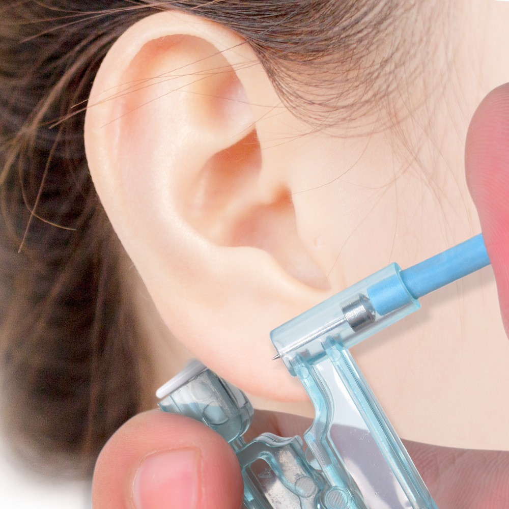 Factory direct ear piercing disposable ear piercing device disposable ear piercing device ear piercing tool ear nail gun