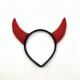 Napped cloth horn-black head buckle