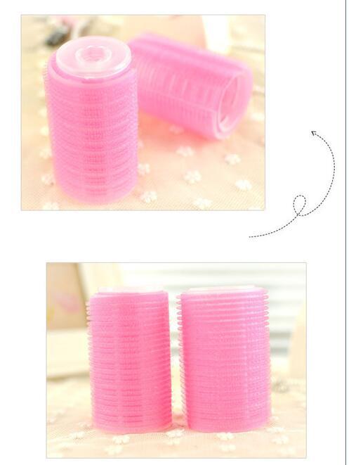 With handle curling iron pear flower curling roller bangs curling hair clip double sticky hair curling hair clip wholesale