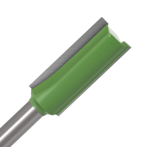 1/4 handle 6 handle two-in-one slotting cutter single-edged double-edged straight cutter slotting cutter trimming machine cutter head woodworking milling cutter