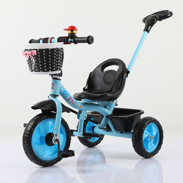 New Children's Tricycle Bicycle Walking Baby Car Children's Bicycle Baby Trolley 2-5 Years Old Baby Stroller