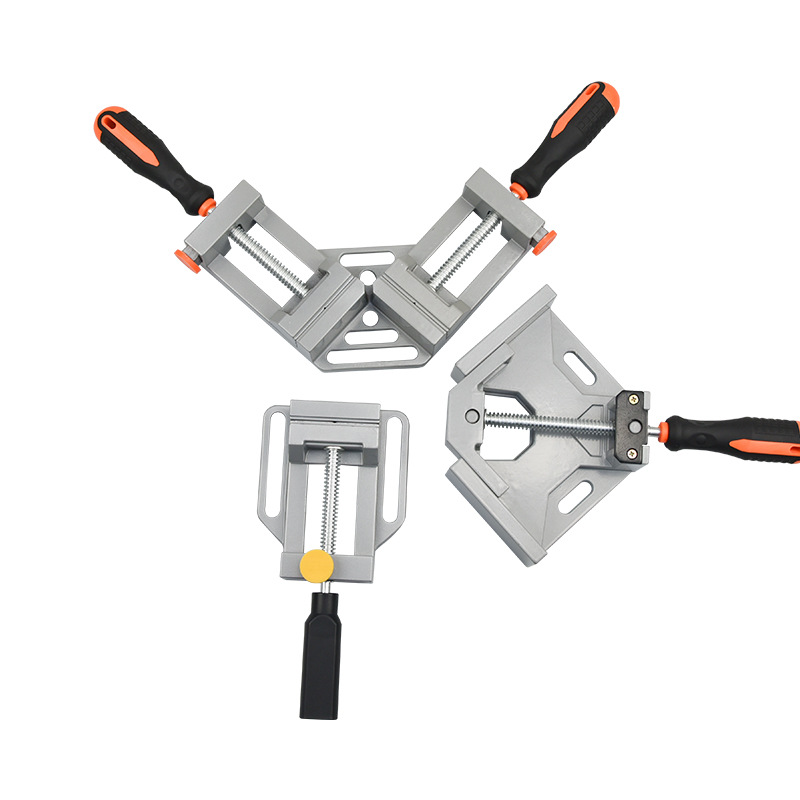 Right angle clip 90 degree holder glass fish tank clip steel pipe quick welding fixture fixture Woodworking Tools Complete Collection