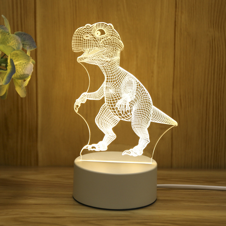 Creative 3D Nightlight Company Activity Gifts Moon Lamp Children's Holiday Gifts Foreign Trade Atmosphere Small Table Lamp Stall