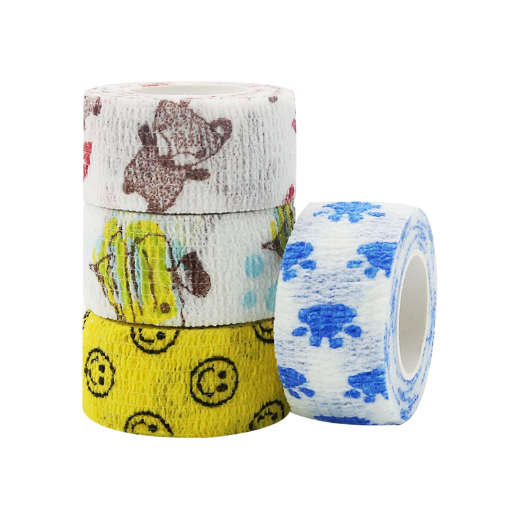 Factory Supply Writing Finger Bandage Student Finger Protection Self-adhesive Bandage Tattoo Shanghai Finger Joint Elastic Bandage