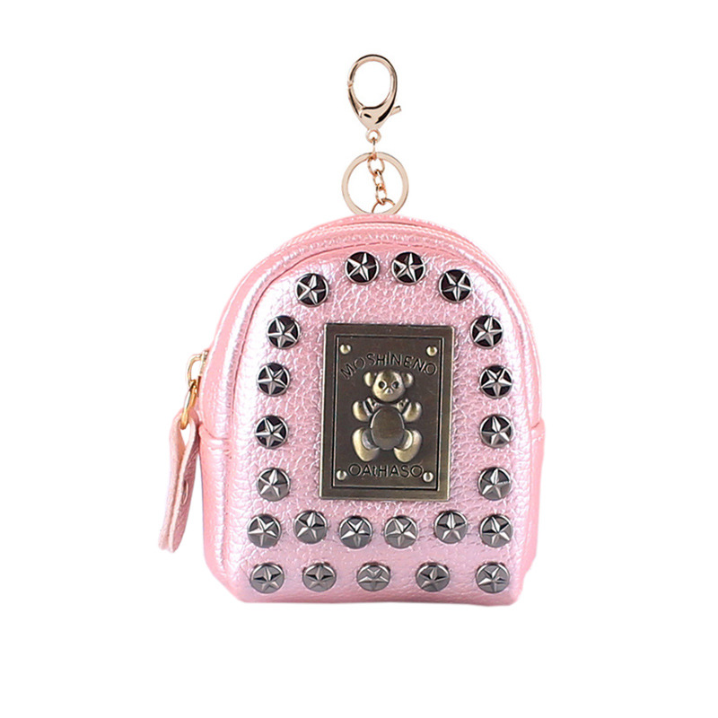 Coin purse South Korea ins cute Japanese mini simple student coin hand key chain one-piece coin purse