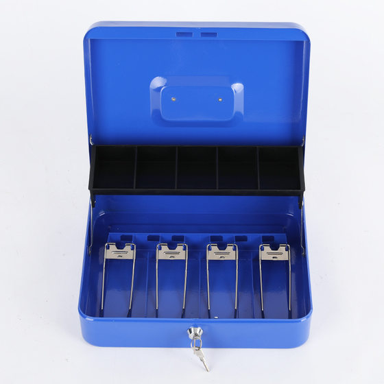 Mechanical Key Cashier Box 30s Ticket Holder Box Anti-theft Portable Cash Money Box Household Small Fuse Box