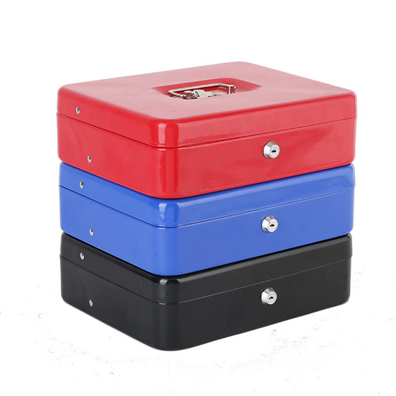Mechanical Key Cashier Box 30s Ticket Holder Box Anti-theft Portable Cash Money Box Household Small Fuse Box