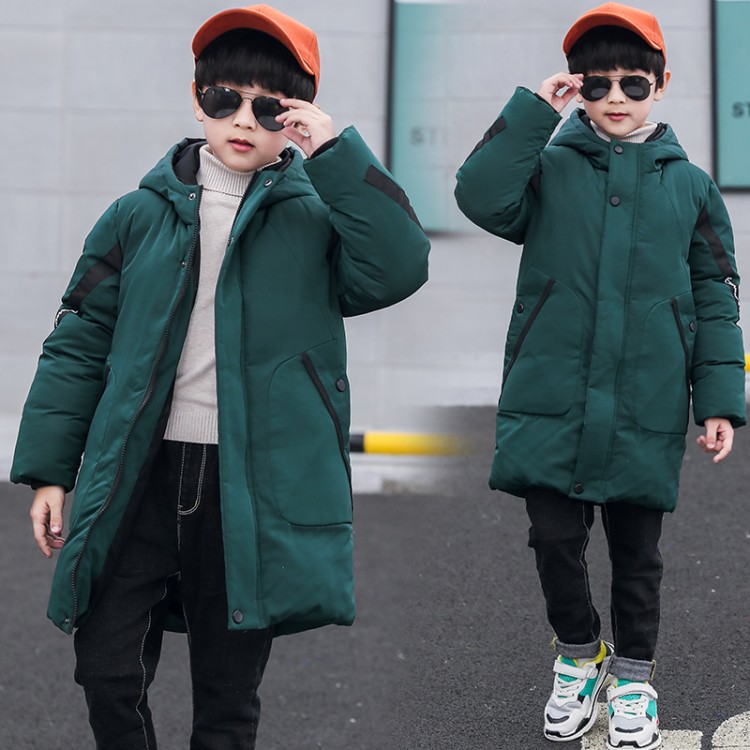 Cross-border coat children's clothing boys winter webbing cotton-padded clothes wholesale winter new children's padded cotton-padded jacket baby coat