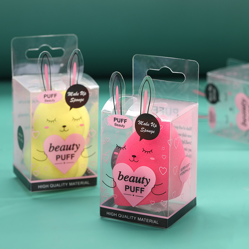 Wet and Dry Duplex Puff Gourd-type Divel-cut Drop-type Beauty Egg Boxed Set Makeup Sponge Makeup Egg
