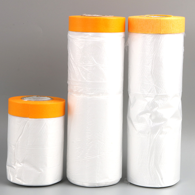Masking film masking paper and paper masking paper spraying protective film automobile diatom mud furniture decoration masking film manufacturers