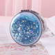 Quicksand makeup mirror-round blue