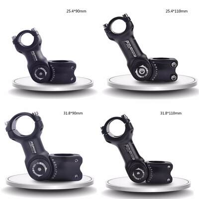 Mountain bike bicycle adjustable handle vertical angle riser 25.4/ 31.8 booster faucet handlebar lifting accessories