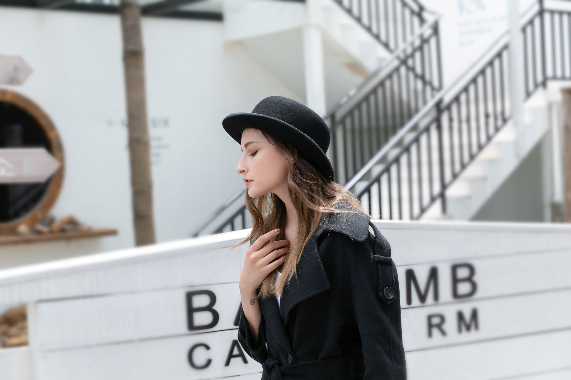 Europe and the United States cross-border retro British style gentleman bowler hat Amazon bowler hat autumn and winter wool jazz hat wholesale