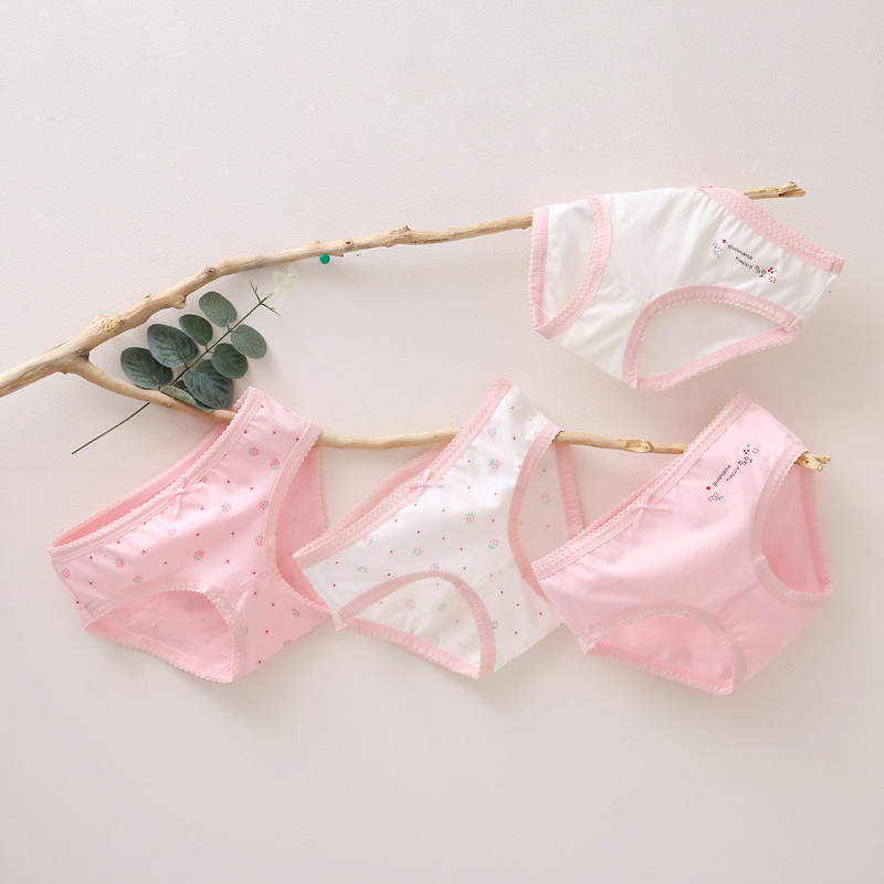 Children girls underwear cotton class a triangle shorts baby baby Wenzhou briefs wholesale briefs