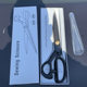 Tailor scissors Amazon cross-border 10-inch 11-inch 12-inch clothing cloth cutting scissors household scissors wholesale