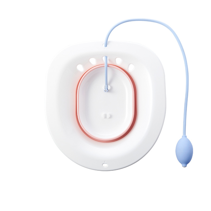 Bidet Folding Non-squatting Gynecological Crescent Basin Pregnant Women Wash Basin Wash Butt Soak Medicine Basin Anorectal Postoperative Care Basin