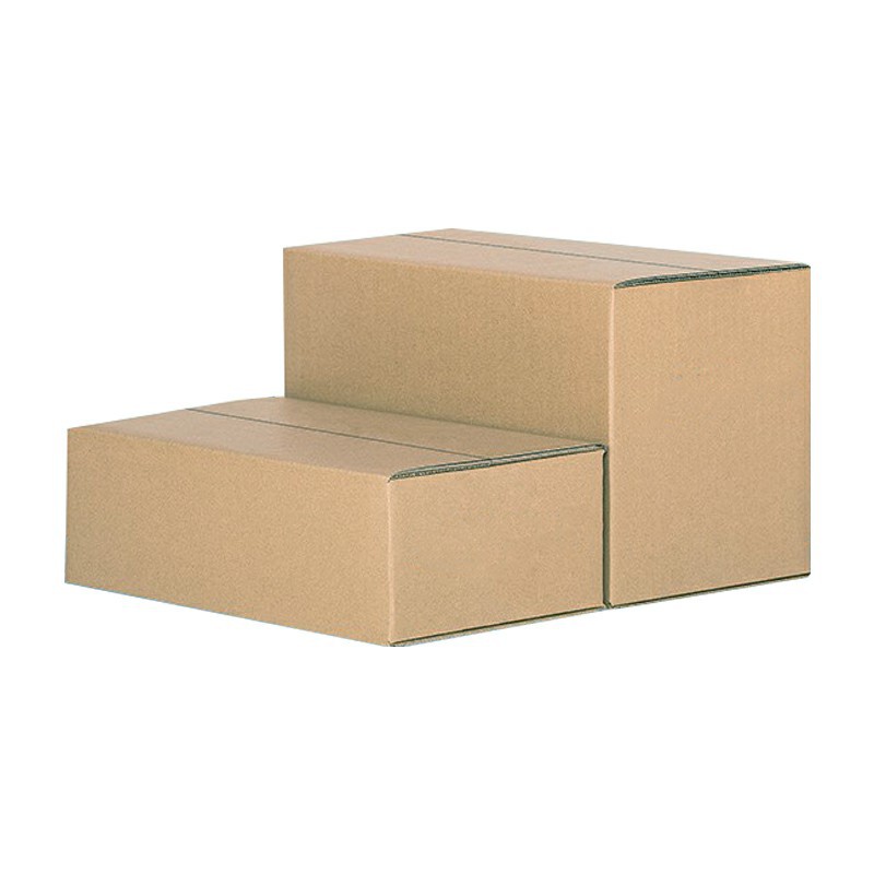 Half-height small carton box express box express box three-layer special hard flat rectangular packing box in stock wholesale