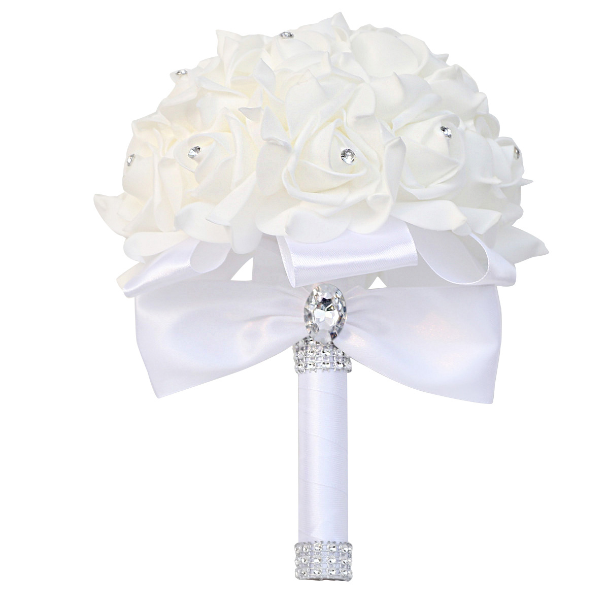 Spot wholesale bridal PE foam bouquet bridesmaid bouquet multi-color wedding flowers manufacturers cross-border supply
