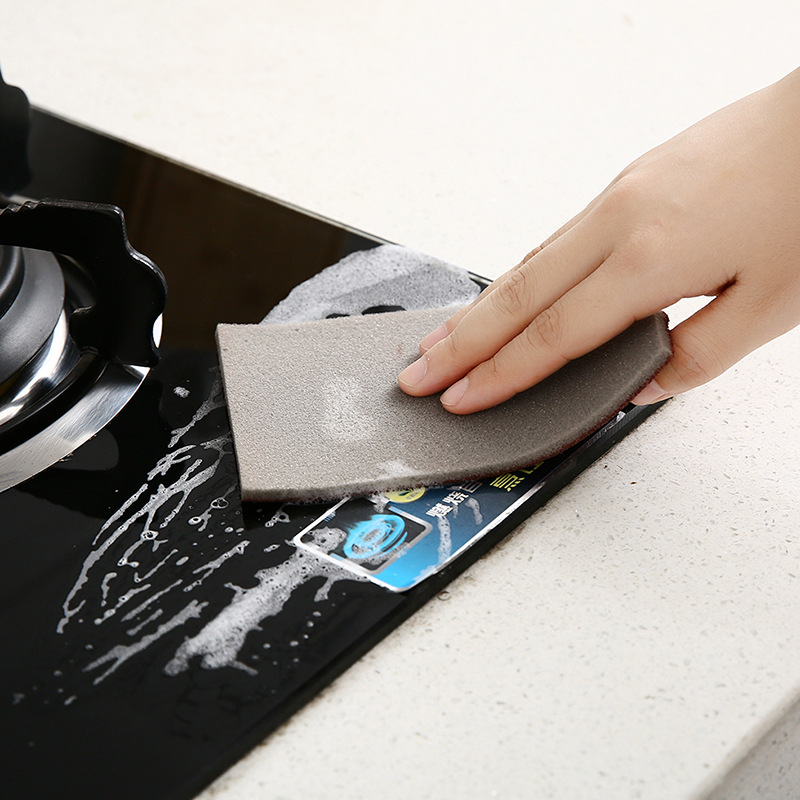 Emery Sponge Wipe Sponge Block Magic Wipe Kitchen Cleaning Daily Supplies Washing Dish Wash Brush Rust Removal and Stain Removal Brush