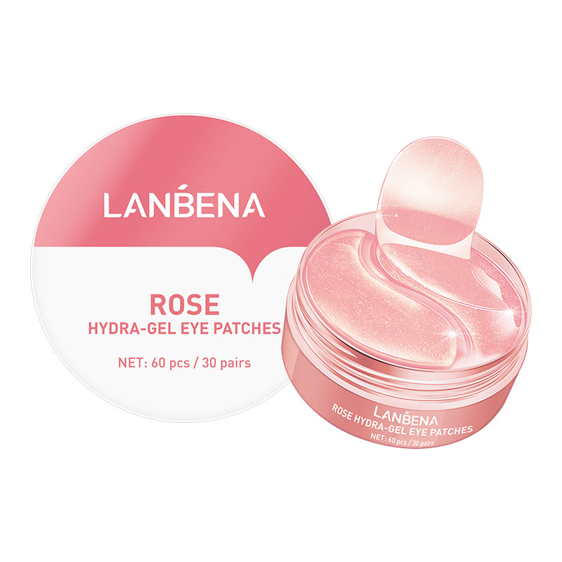 LANBENA blue Beina Lady Rose eye mask 60 pcs/30pairs LB5378