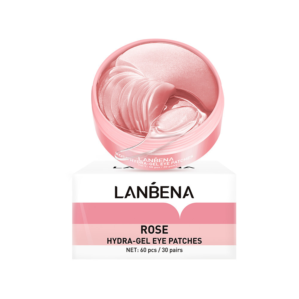 LANBENA blue Beina Lady Rose eye mask 60 pcs/30pairs LB5378