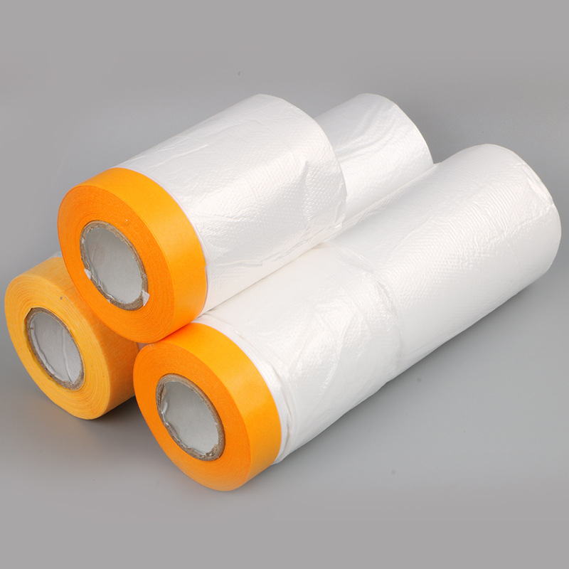 Masking film masking paper and paper masking paper spraying protective film automobile diatom mud furniture decoration masking film manufacturers