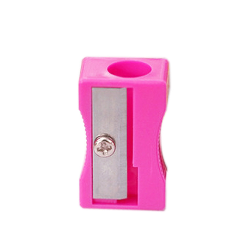 Small square pencil sharpener plastic pencil sharpener modeling pencil sharpener student mini pencil sharpener stationery school supplies
