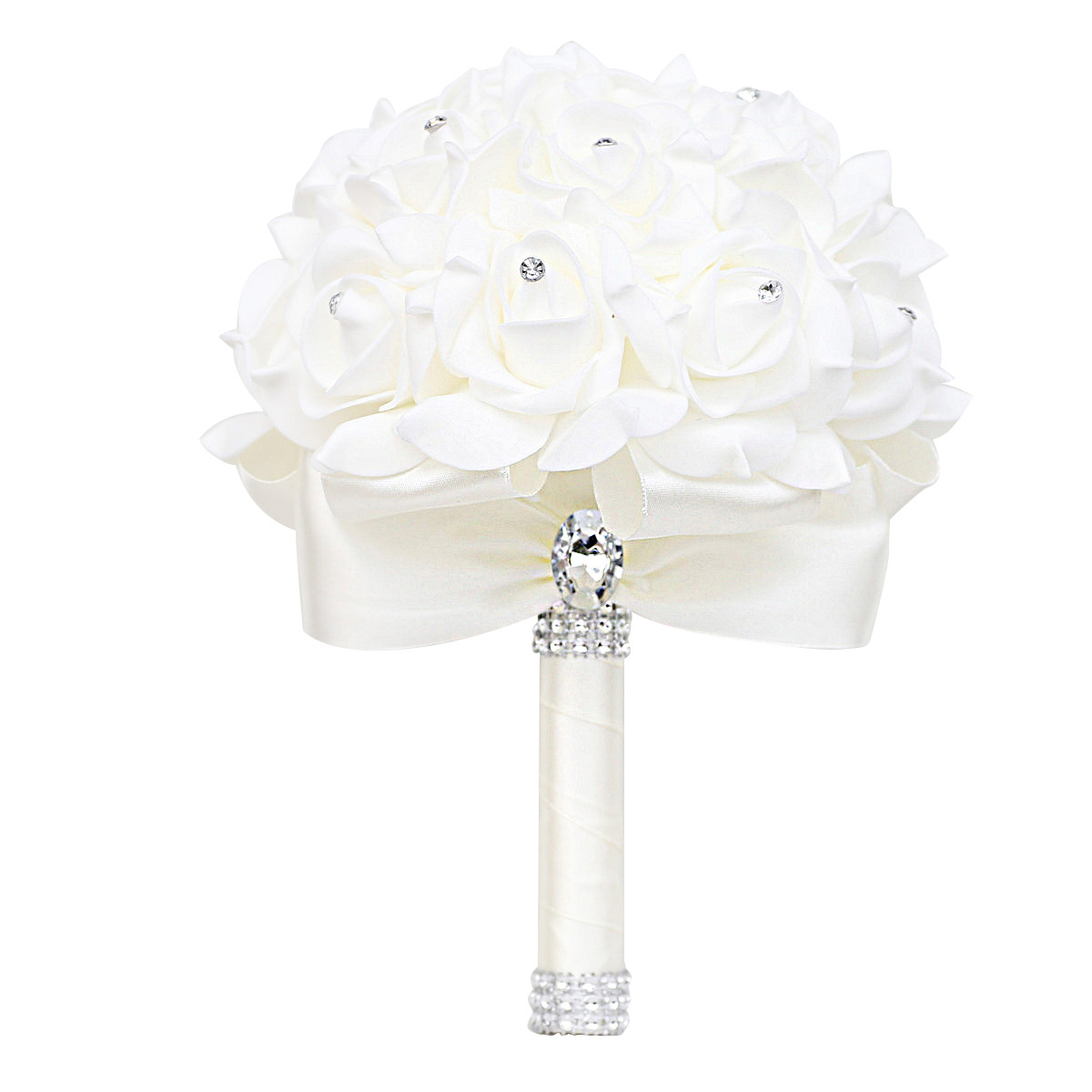 Spot wholesale bridal PE foam bouquet bridesmaid bouquet multi-color wedding flowers manufacturers cross-border supply