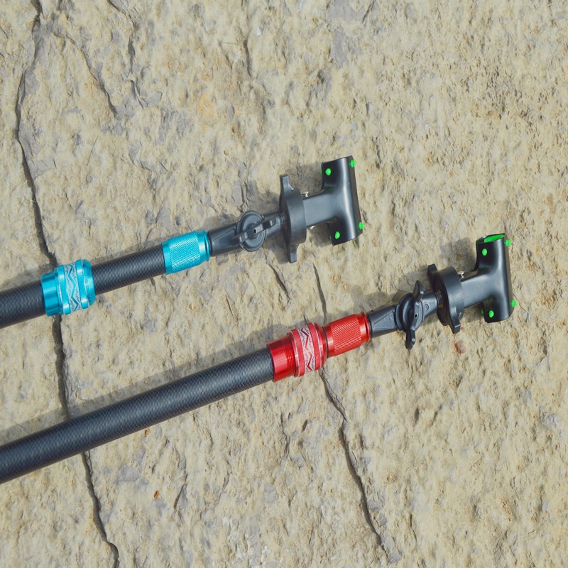 Carbon windproof bracket anti-swing large object bracket partner 1.6/2.1 m fishing box bracket