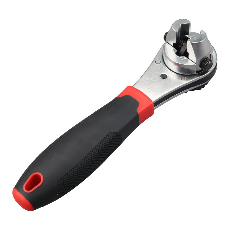 High-grade adjustable 6-22 ratchet wrench universal multifunctional tool e-commerce hot sale