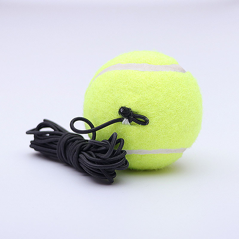 Training with rope tennis bold elastic rope durable tennis novice with line tennis single rubber band Tennis