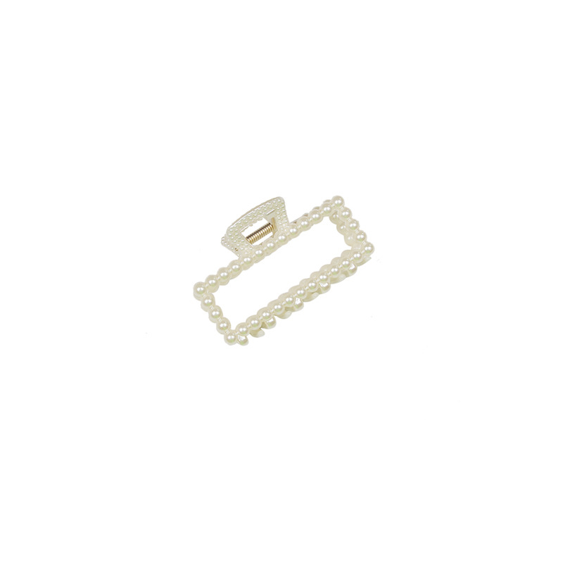 4CM Pearl hairpin small large South Korea elegant temperament updo top clip hairpin clip headdress back head clip