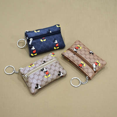 Coin Purse Cartoon Gift Pendant Keychain Card Bag Hand-held Children's Coin Bag Women's Bag Certificate Bag