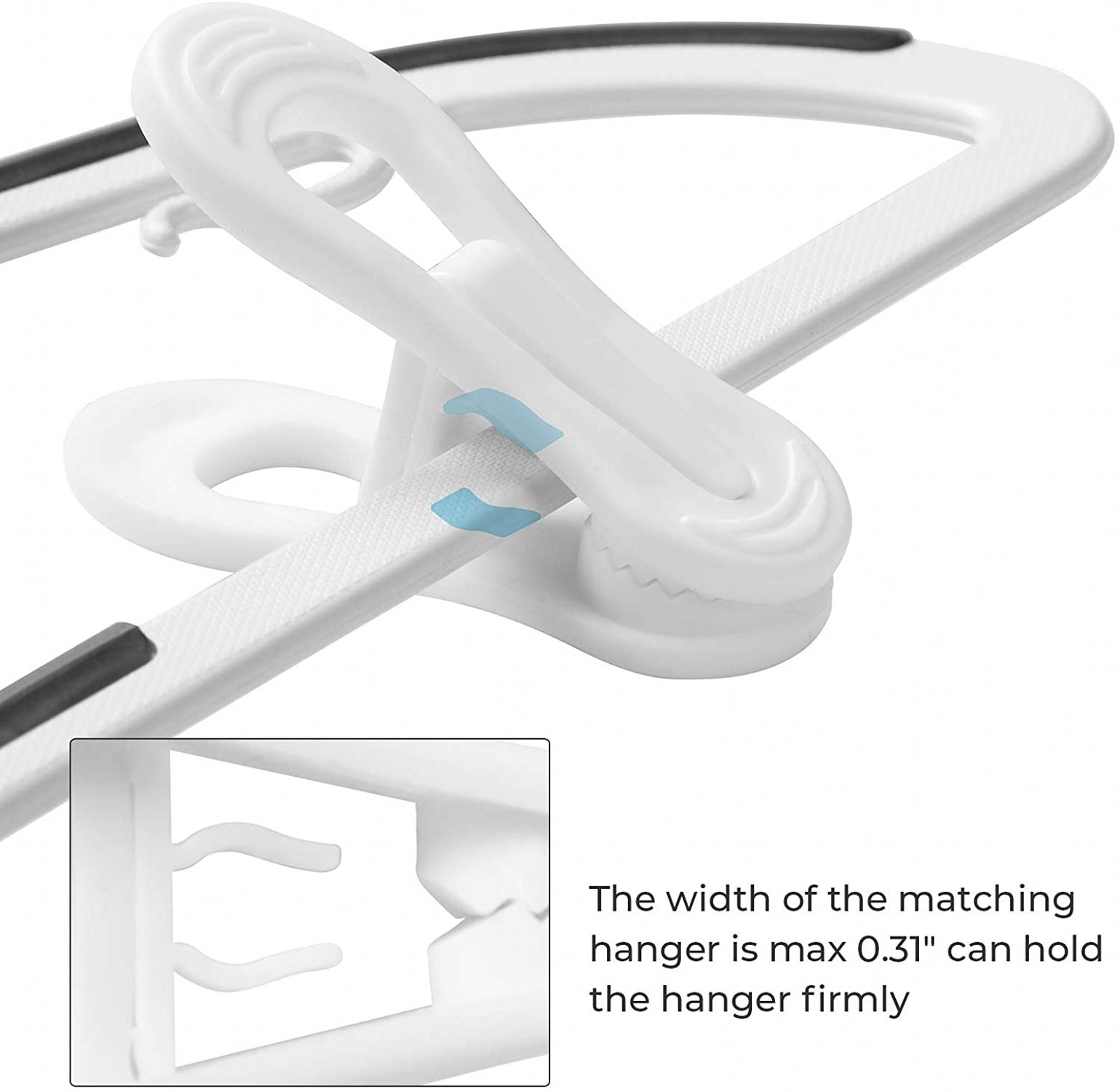 Multifunctional plastic color clip hanger pants rack clip non-slip gloves towel clip plastic clip manufacturers
