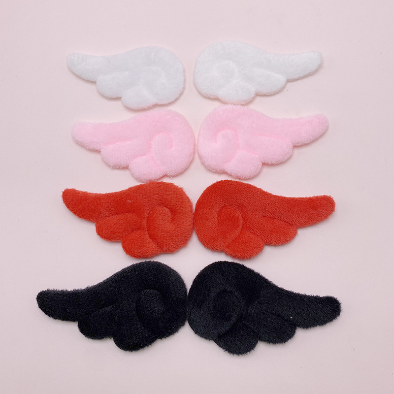 Plush wings diy accessories cake card children hat socks clothing toys decoration materials