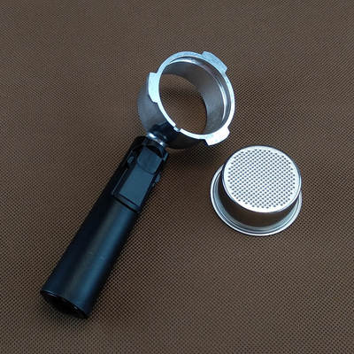 51mm bottomless coffee machine handle bracket accessories filter screen powder Cup aluminum alloy coffee machine handle filter