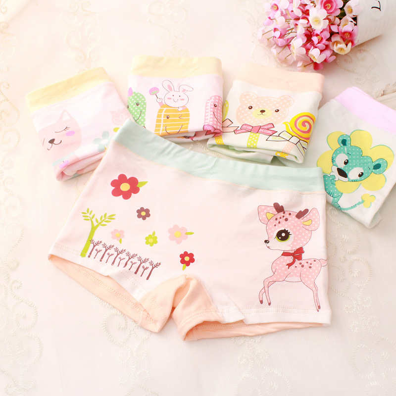 Children's underwear female 95 cotton children's underwear boxers baby children's underwear source factory wholesale