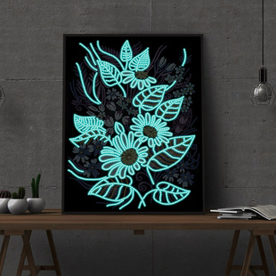 Luminous Diamond Painting DIY Luminous Painting 5D Special-shaped Diamond Sticking Diamond Amazon eBay Cross-border New Product Factory Supply
