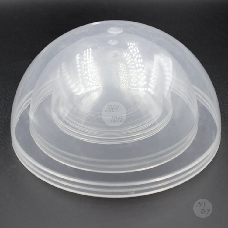 28-160mm plastic transparent egg ball empty shell can be filled with Doll building blocks children's toy Princess egg shell