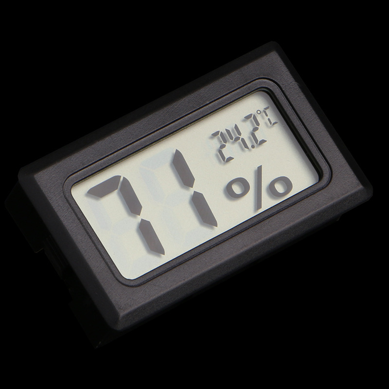 High-precision inlaid household small electronic temperature and humidity meter industrial indoor thermometer hygrometer without probe