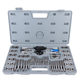 Complete set of tap die 60pc tap die set hand wrench die twist 60 piece set metric inch set