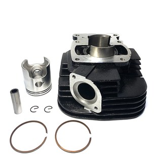 TS125 is suitable for SUZUKI two-stroke motorcycle TS125 cylinder middle cylinder sleeve cylinder piston piston ring 56mm