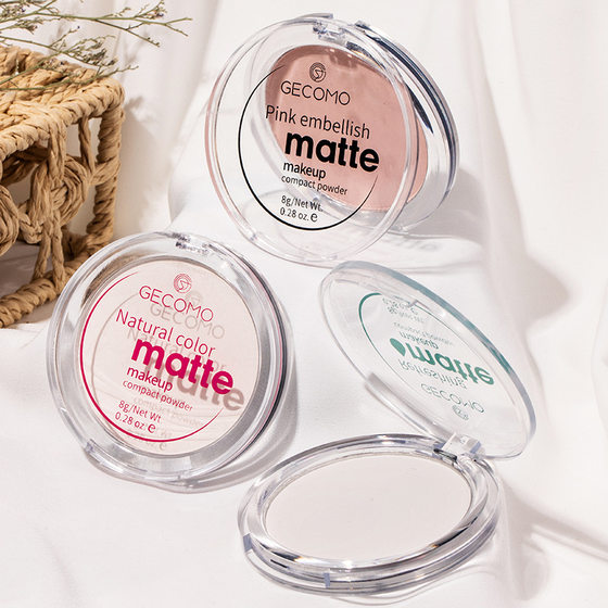 Source factory goods Gemeng banana powder concealer dry powder good night honey powder matte translucent anti-sweat makeup powder students