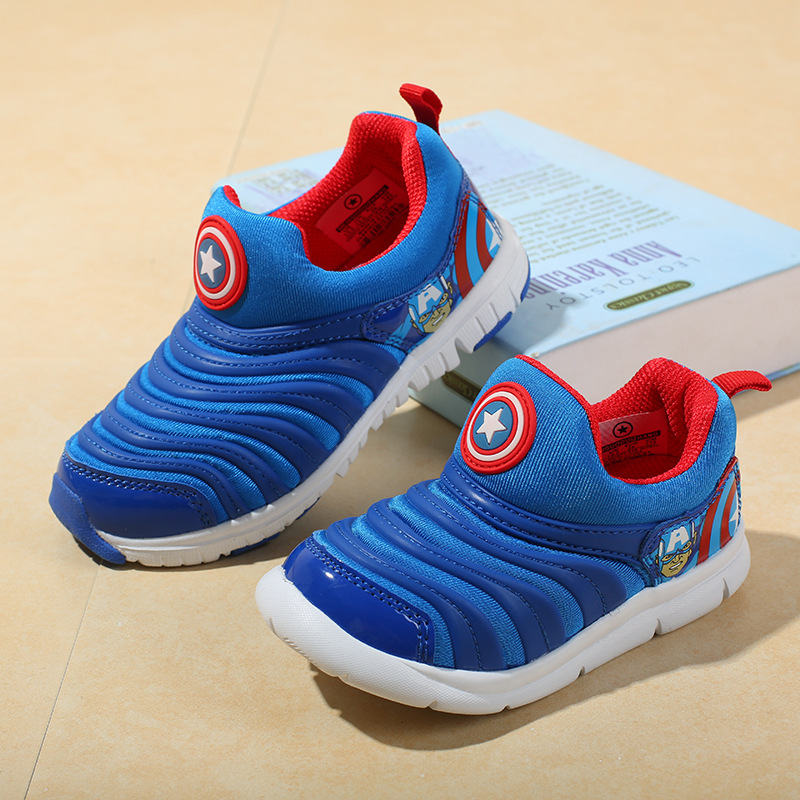 Children's Shoes Children's 2023 New Caterpillar Cushion Sports Shoes Summer New Men's and Women's Baby Children's Running Shoes