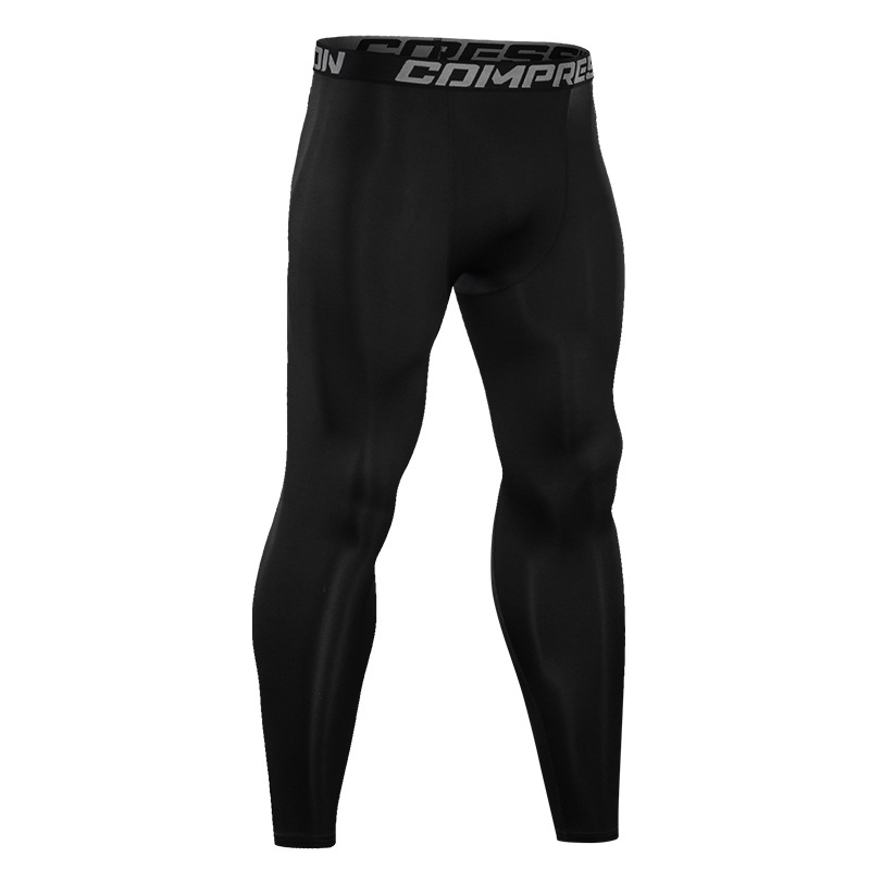 Shenma Source Factory Sports Tights Men's Running Basketball Leggings Quick-drying Breathable Fitness Pants Men