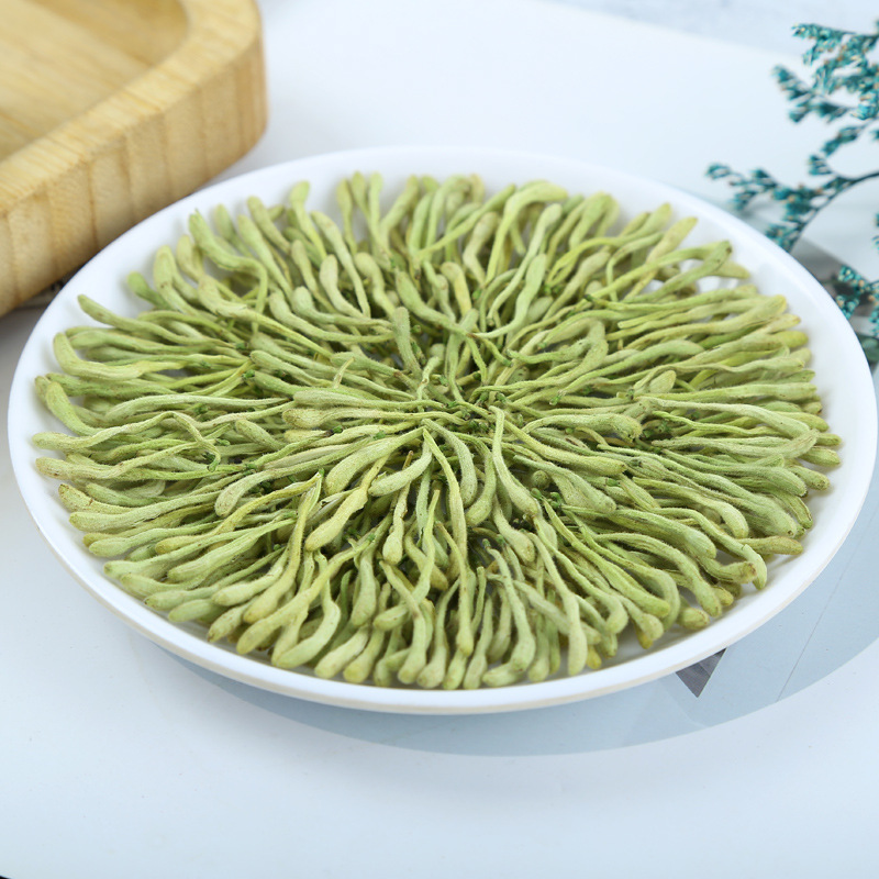Henan Fengqiu Honeysuckle Bulk Canned Scented Tea Honeysuckle Dried Flowers New Honeysuckle Tea 500g
